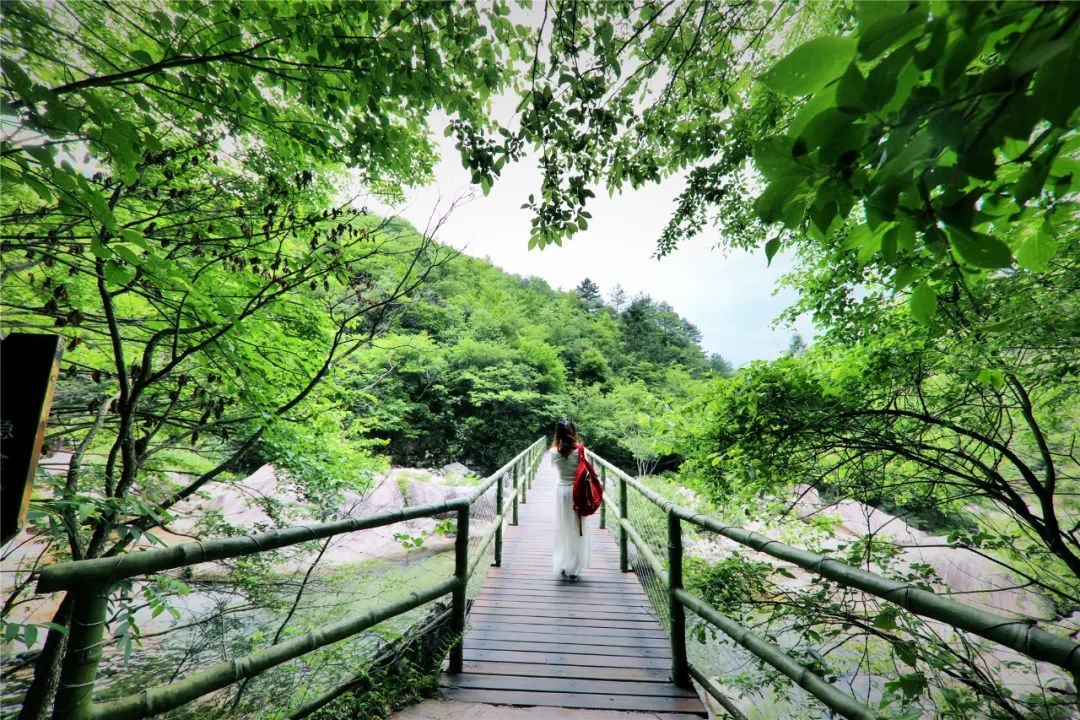 16℃的夏天,26亿年前形成的峡谷,奇山瀑布,全藏在六安天然氧吧