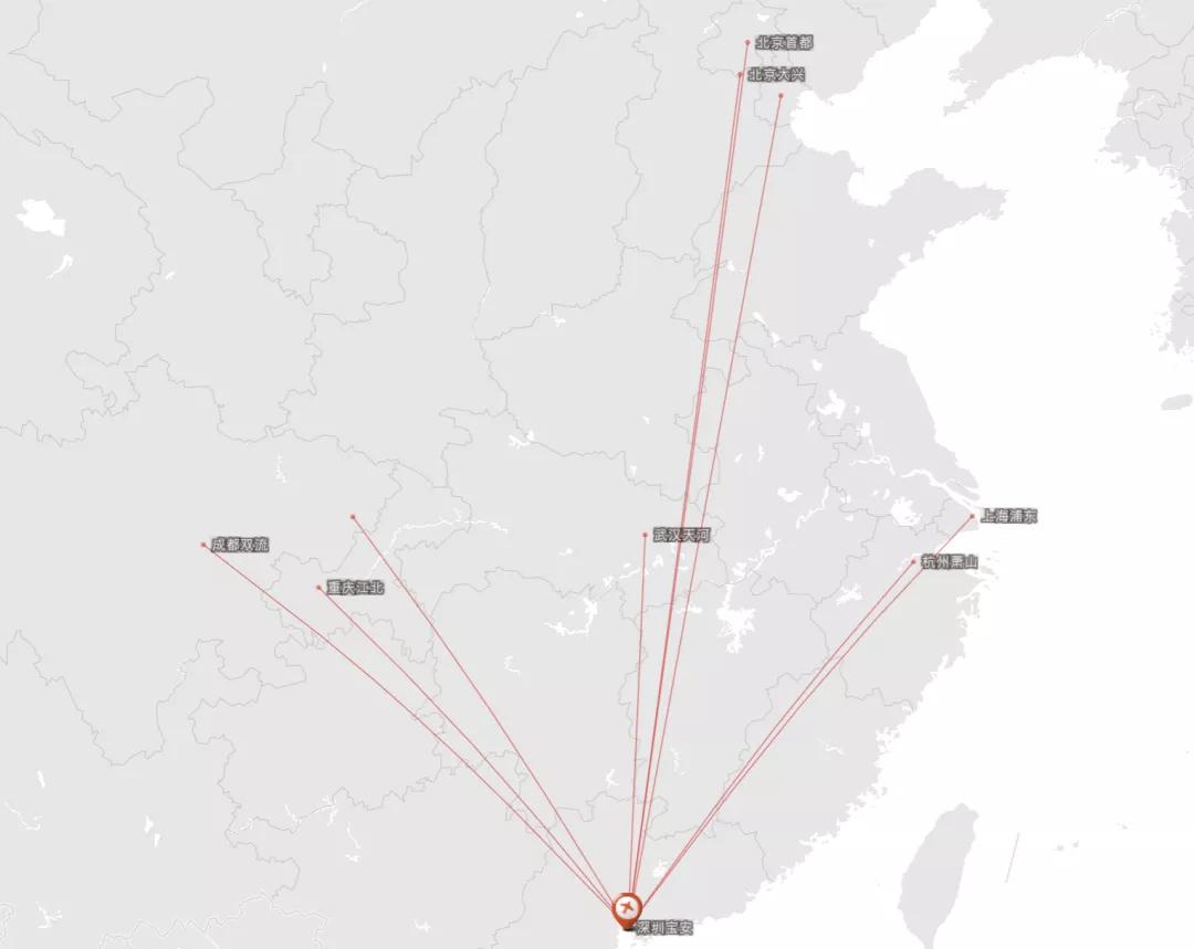 北京国航都有哪些国内航线,国航北京出发最短的航线