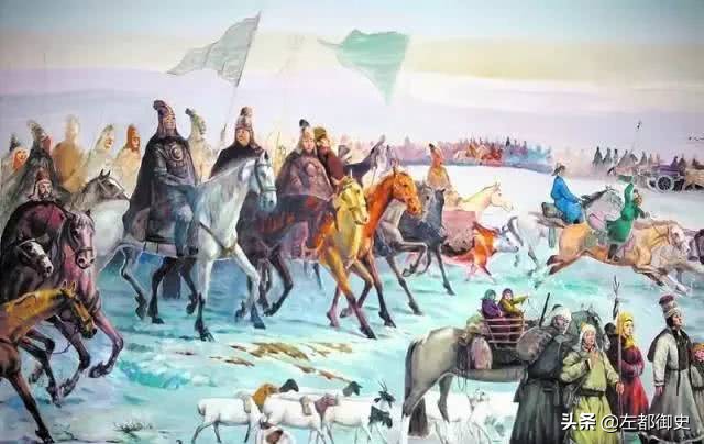 乾隆打土尔扈特东归,乾隆迎接土尔扈特部东归立下的碑