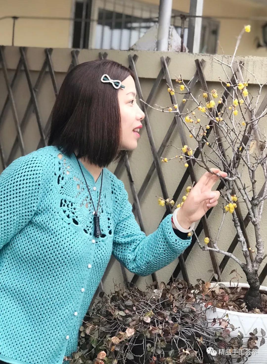 乐织小舍老师的一款中式风格开衫