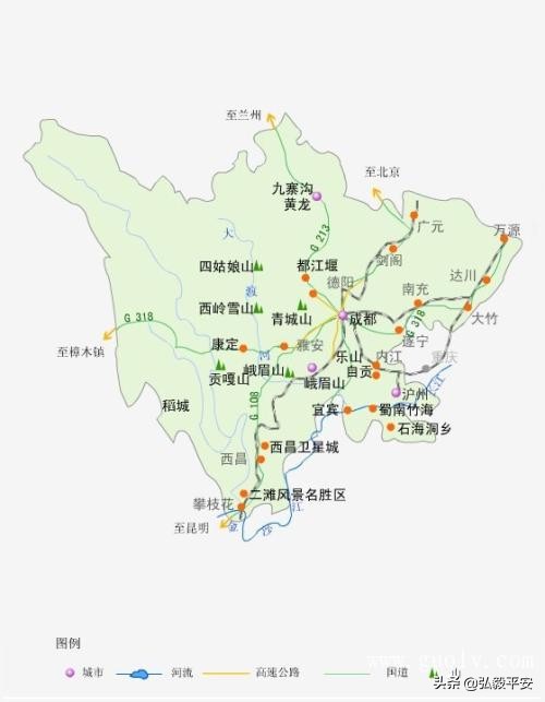 四川大环线自驾攻略,四川到新疆自驾攻略