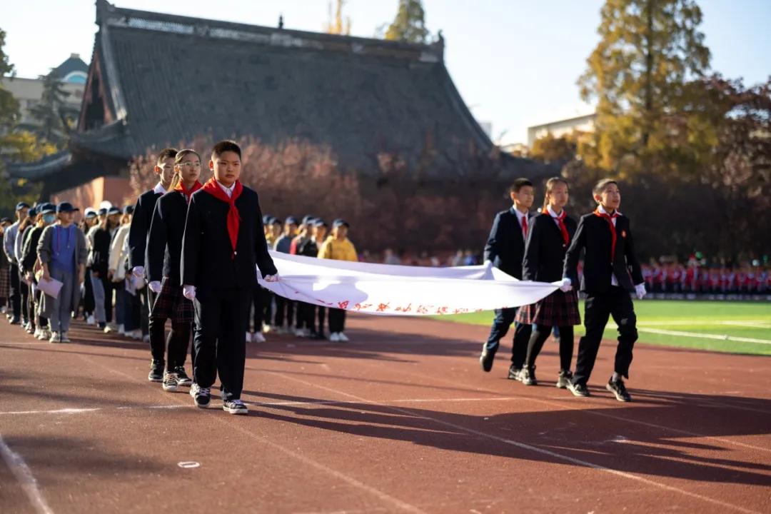 鹤湖学校体育节开幕式,如皋市体育运动学校