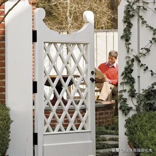 庭院栅栏门制作,庭院围墙护栏栅栏门