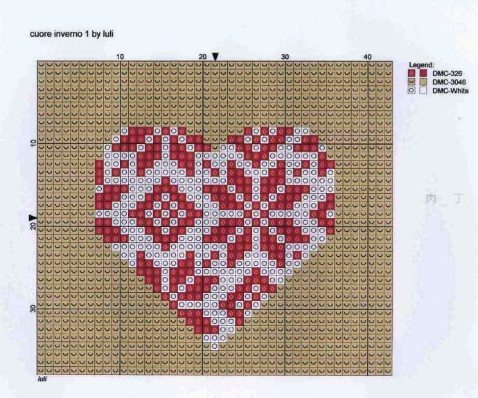 意大利设计师Luli的十字绣图纸及成品图片作品大全，编织也能用到