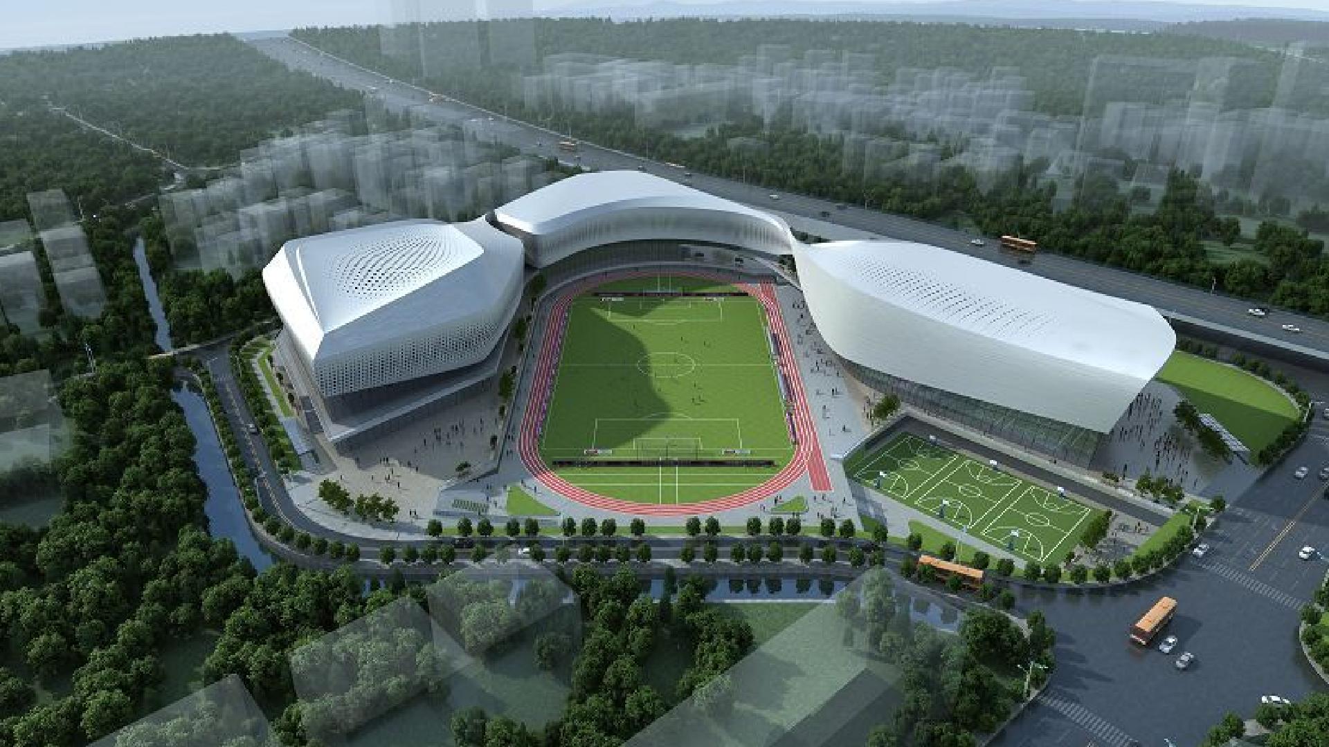 深圳龙华文体中心新建的项目,深圳体育中心改造后最新效果图