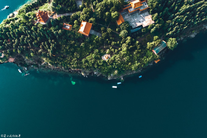 2001年抚仙湖水下古城真实视频,罕见的湖泊风光摄影