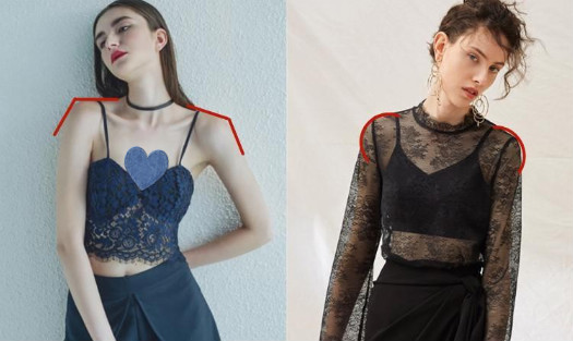 肩宽的女人穿什么衣服最好看,肩宽女生冬季穿衣技巧图片