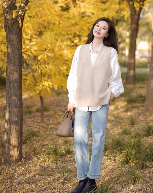 小个子秋冬款靴子穿搭,今年流行的靴子穿搭短靴