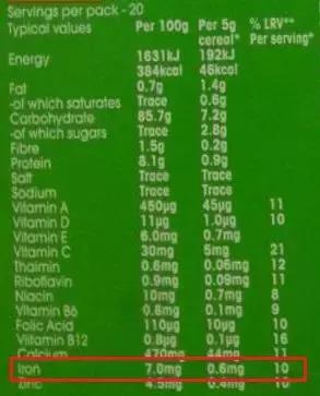 宝宝第一口米粉为啥选高铁,婴儿辅食米粉选高铁还是高钙