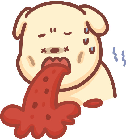 狗狗呕吐带血胃出血在家怎么治,狗狗连续呕吐带血水吃什么药