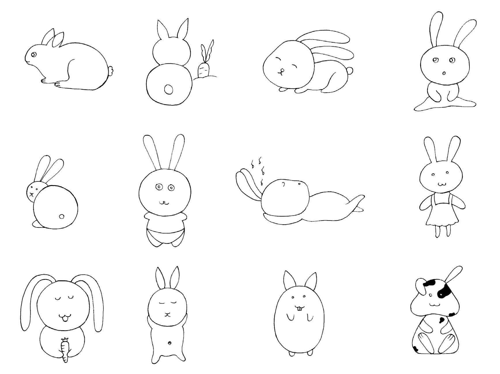 送给爸爸的节日礼物简笔画,100幅简笔画学完赶紧教孩子