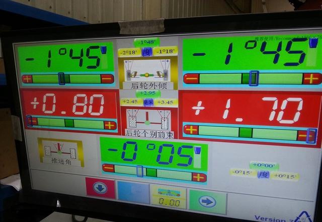 四轮定位太精准,四轮定位多少参数是正常