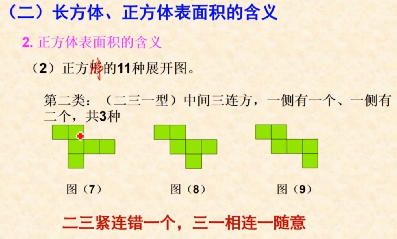 六年级上数学长方体和正方体预习,小学六年级数学长方体正方体知识
