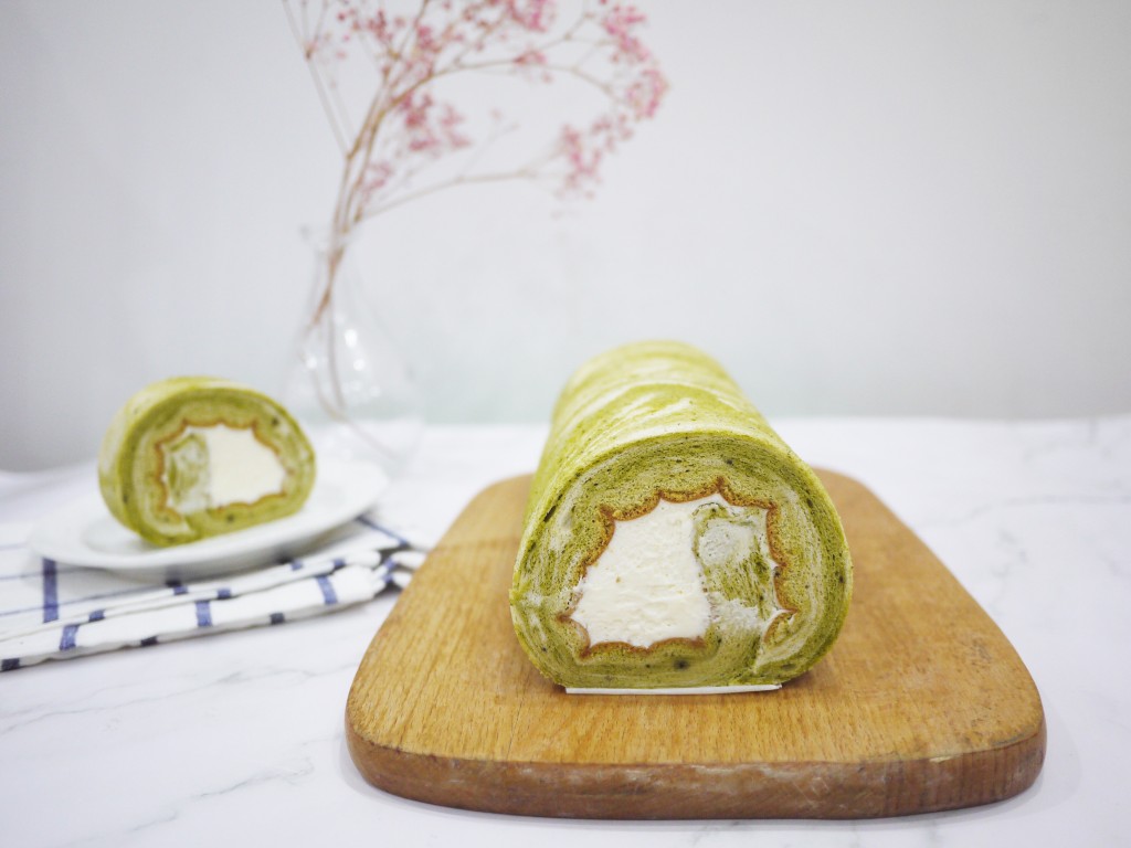 抹茶卷的最佳配方,抹茶大理石蛋糕卷做法