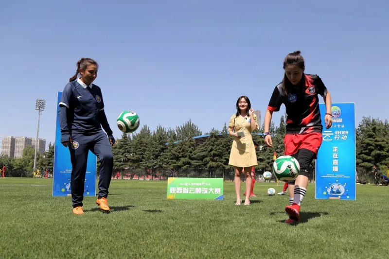 全民健身云行动,如何快速运动颠球