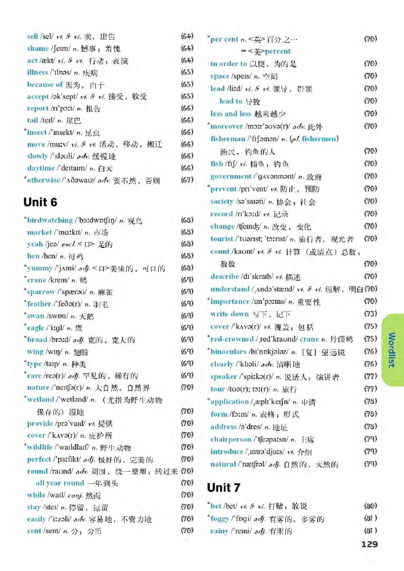 译林版八年级下册英语单词讲解,译林版英语电子课本八下