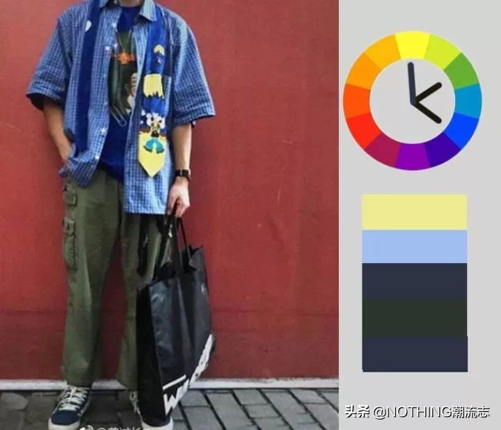 黑白灰搭配夏季男装,黑色青年男装搭配图片