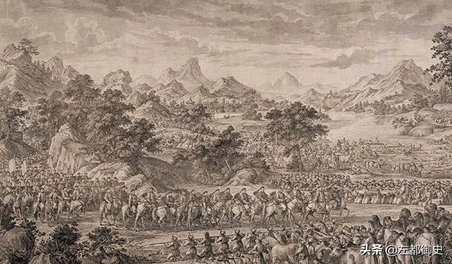 乾隆打土尔扈特东归,乾隆迎接土尔扈特部东归立下的碑