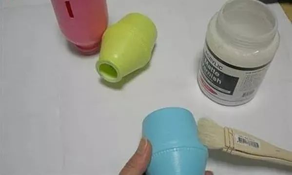 幼儿园元旦手工制作酸奶瓶,玻璃酸奶瓶子创意手工制作