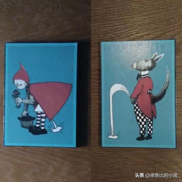 宝宝巴士男女厕所标志,反人类厕所男女标志