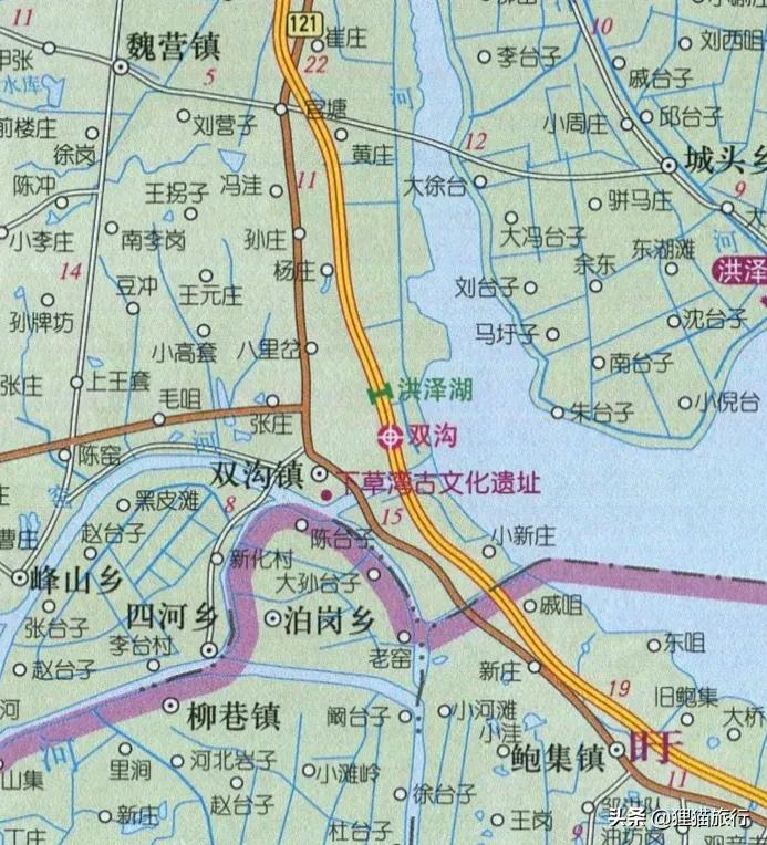 千里淮河第一镇,泊岗是安徽唯一的淮河岛乡吗