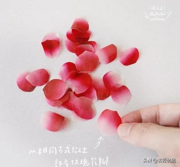 玫瑰花的卡纸贺卡,情人节贺卡简单又漂亮带玫瑰花