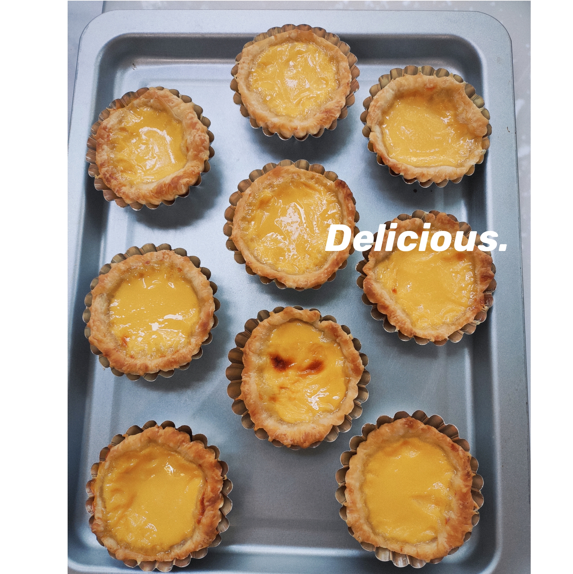 如何自己用手抓饼做蛋挞皮,手抓饼皮做蛋挞用空气炸锅