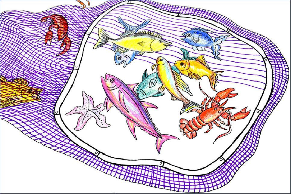 儿童创意画彩铅7-10岁教学,儿童画6-7岁彩铅入门风景