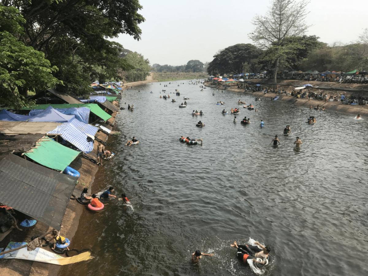 清迈泼水节首日盛况,清迈泼水节期间活动