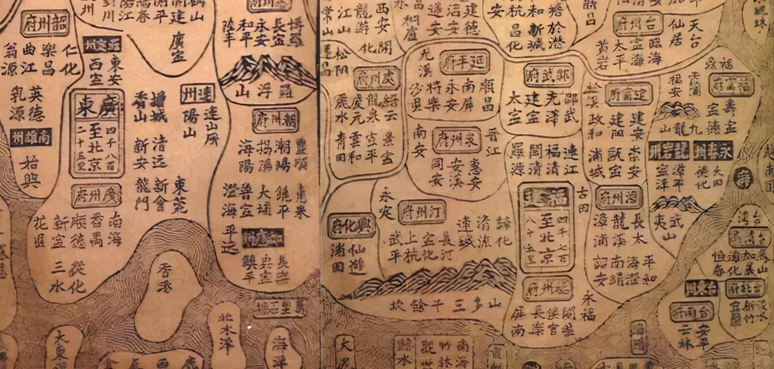 大清舆地全图,清朝舆图图片