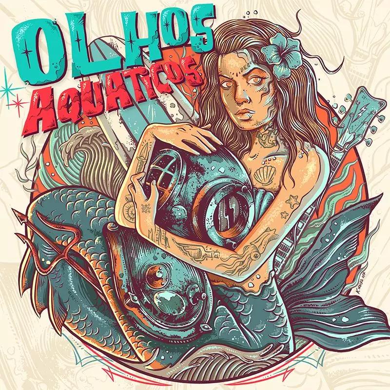 巴西插画师作品高清,巴西插画家janaglatt的插画