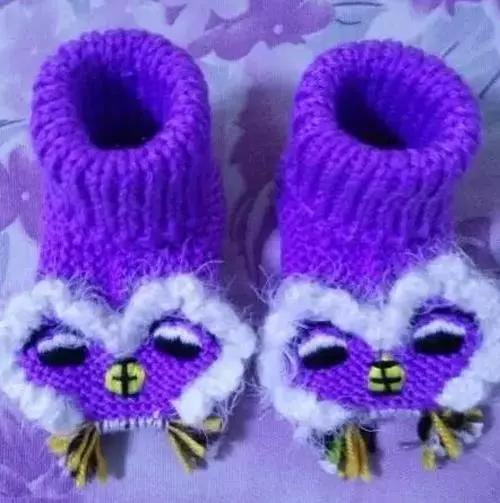 织42-43码毛线鞋全部视频教程,超萌春秋宝宝毛线鞋