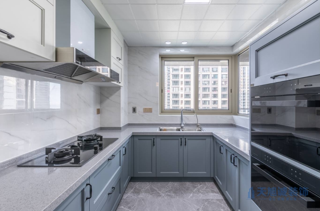 烟台装修公司石药健康城118平现代装修效果图