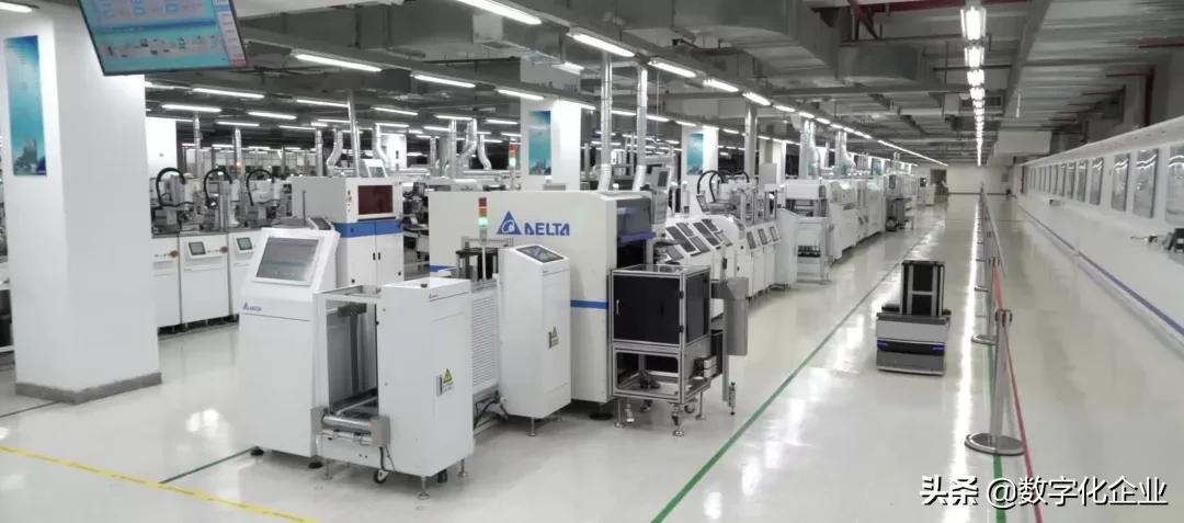 台达电子2022营收,台达数字化智能工厂