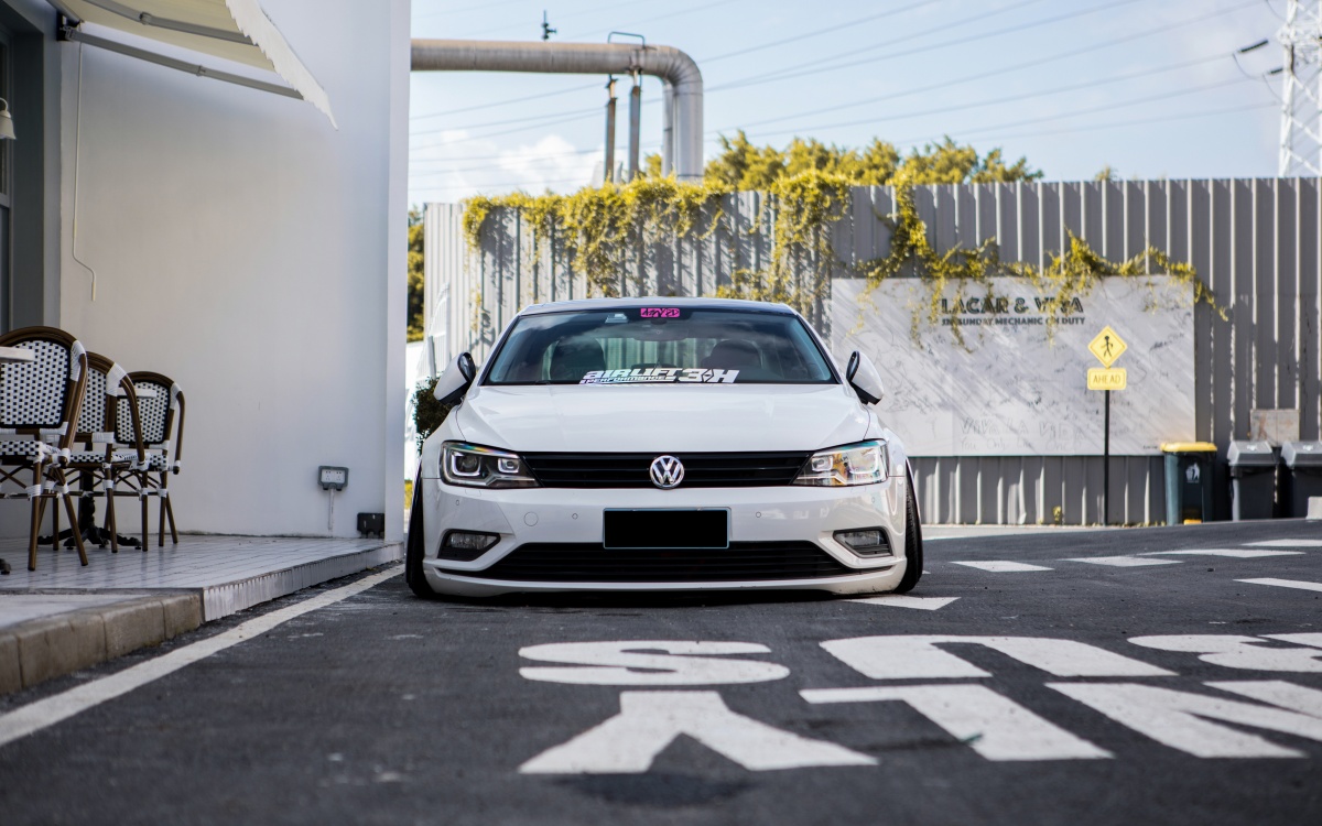 大众凌渡不仅可以很辣,改装后还可以变得又白又胖