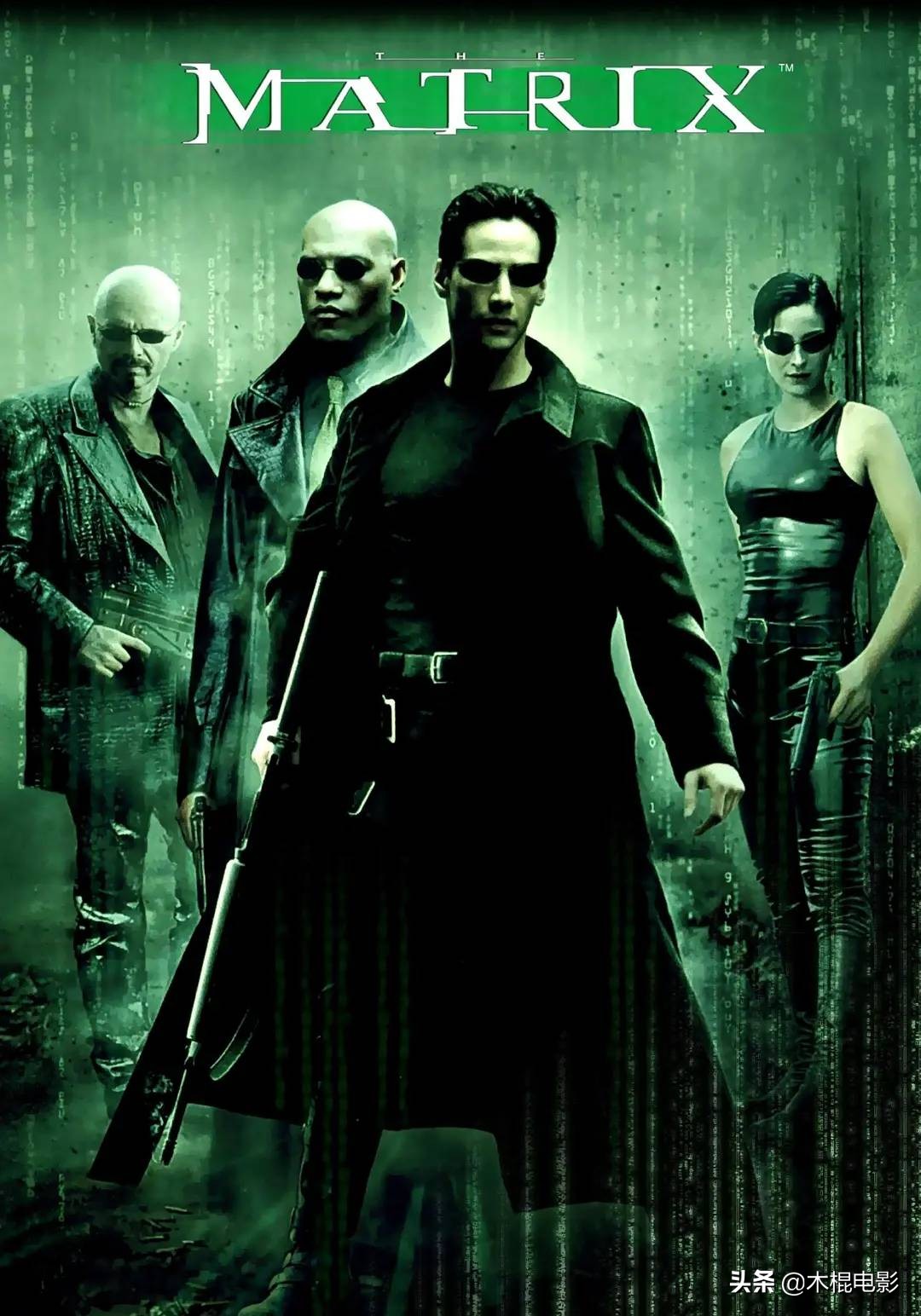 好莱坞顶级动作大片黑客帝国,黑客帝国竟然是20多年前的电影