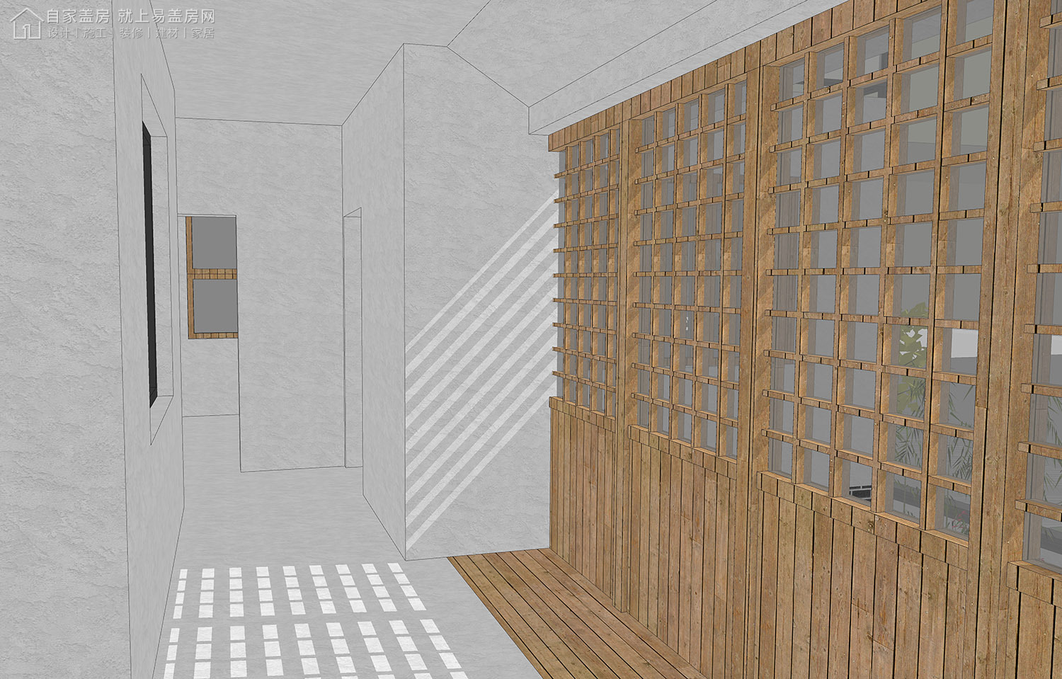 三层新中式别墅全套设计图纸,新中式合院别墅户型图纸