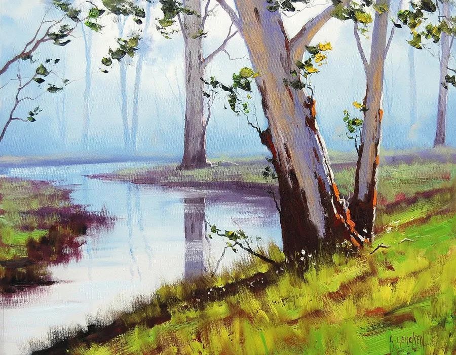 世界级风景大师的油画作品,世界著名油画大师的风景油画