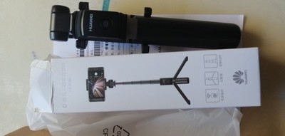 华为三脚架自拍杆af15怎么用,华为有线自拍杆的使用方法及操作