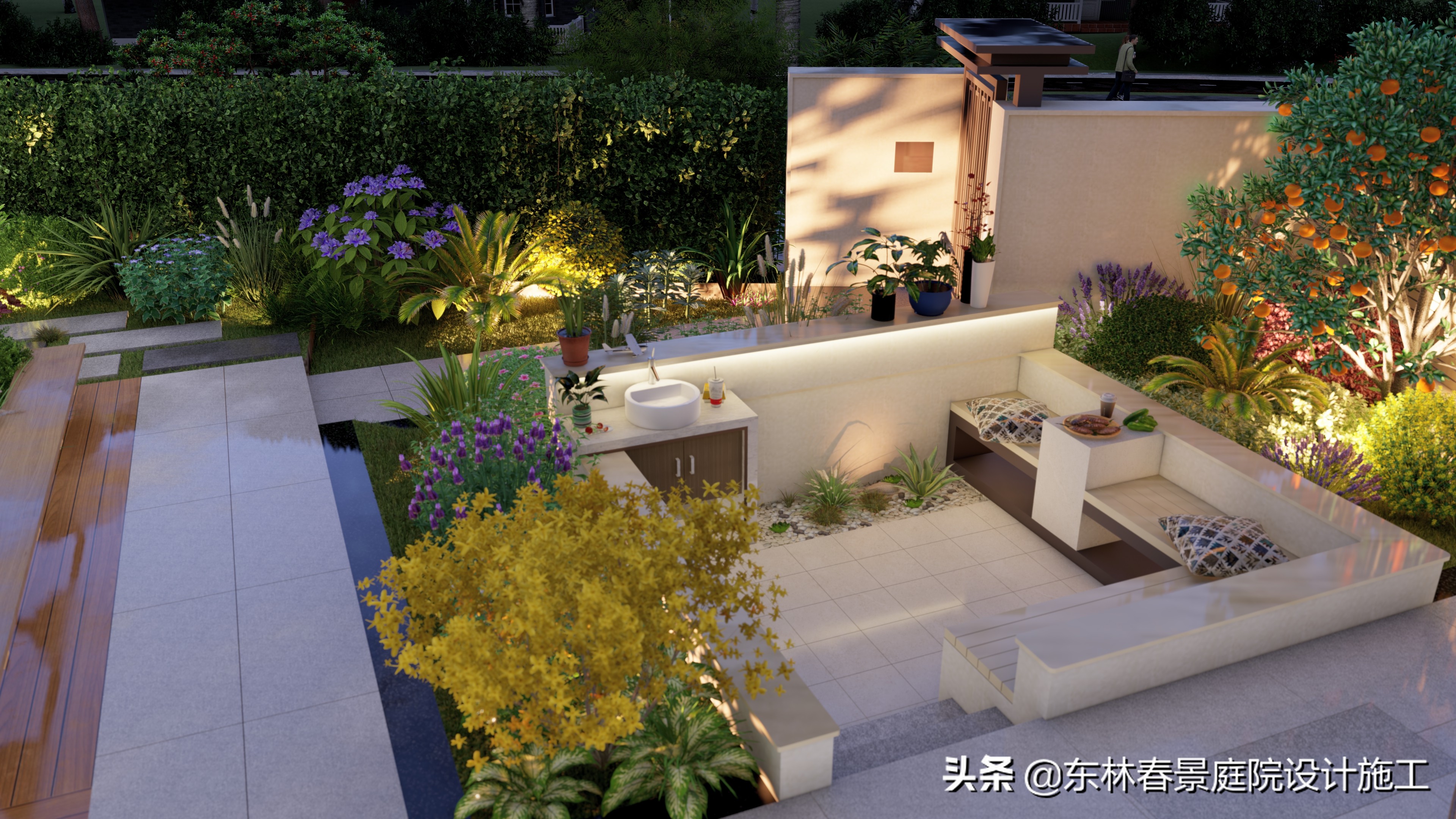 别墅庭院设计案例,各种别墅设计大全