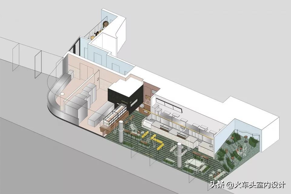 土、砖、石、木、竹、铝，这家茶饮店“设计公司”的身份要暴露啦