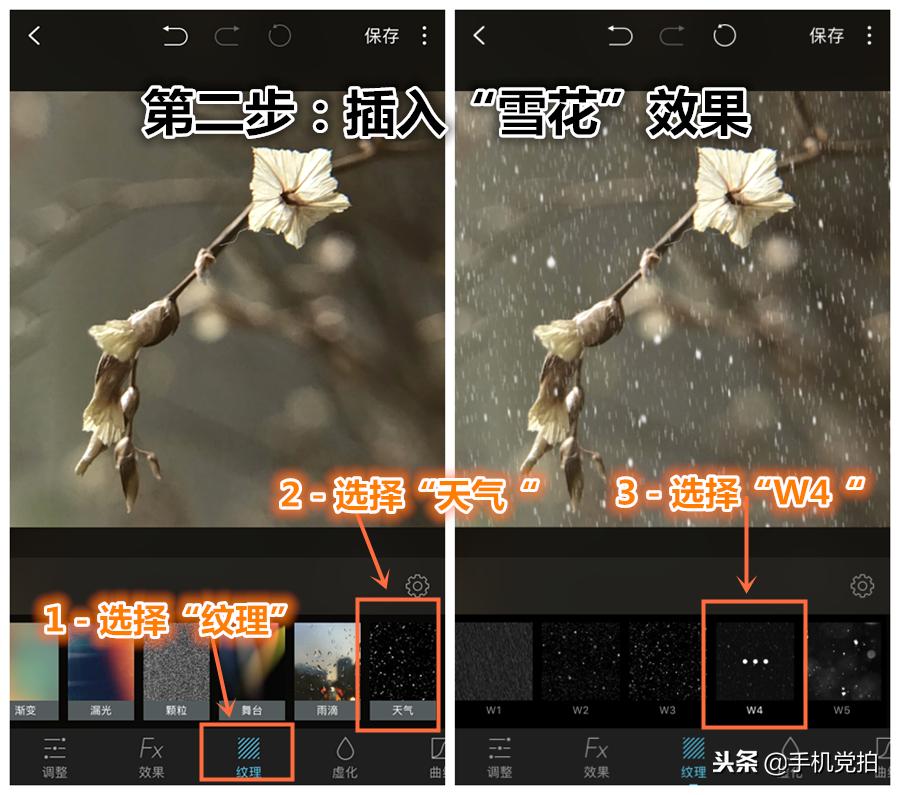下雪天手机怎么拍慢动作雪景,手机下雪拍雪景专业模式