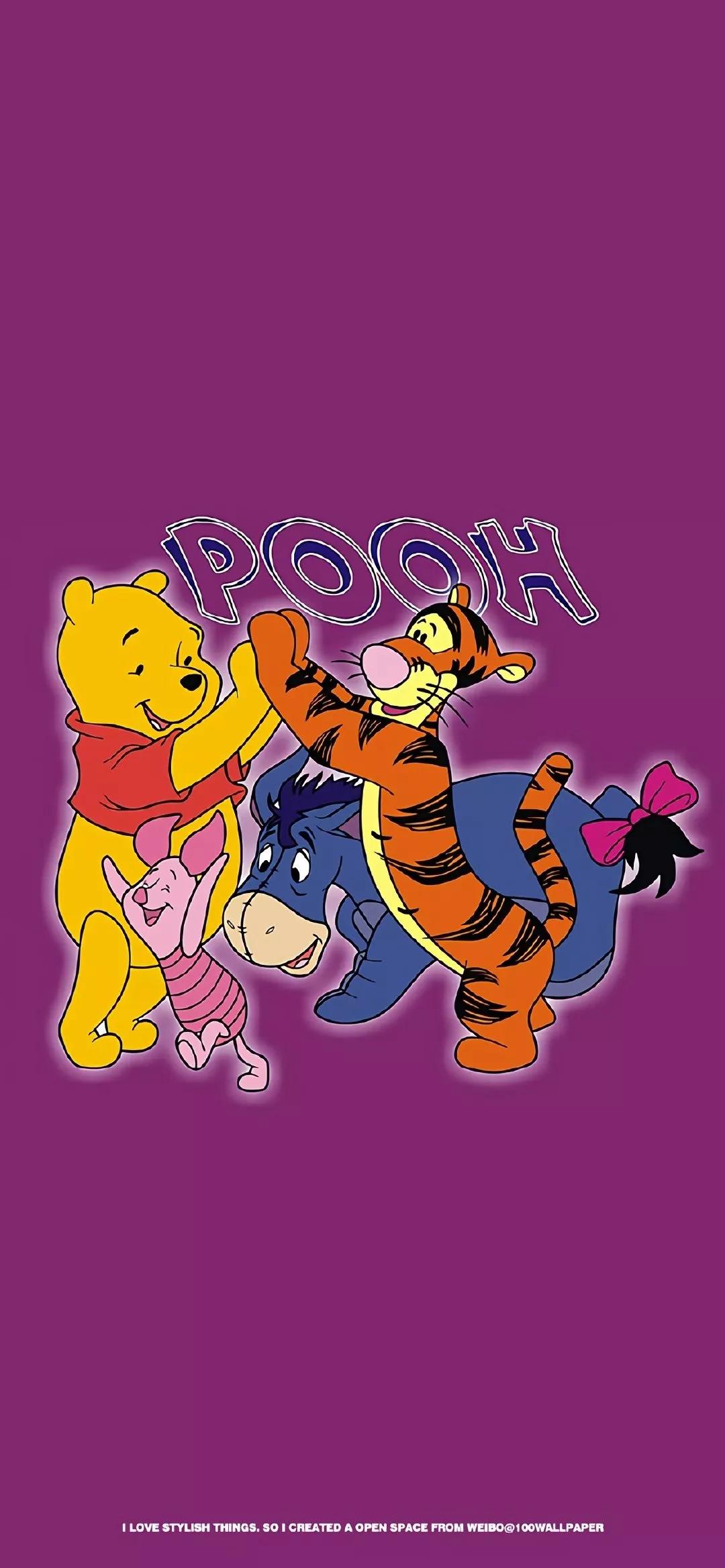 手机壁纸｜小熊维尼