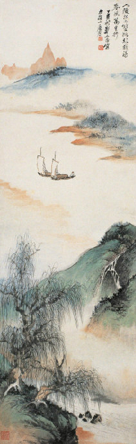 郑午昌花鸟,丝鬓散人郑午昌百幅绘画作品赏析