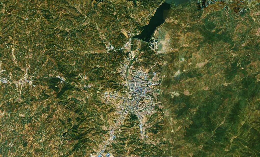 山东栖霞卫星地图,栖霞卫星地图