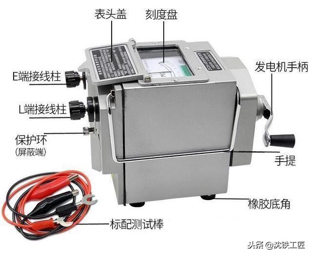 电工万用表打表步骤,简述万用表电笔摇表使用方法