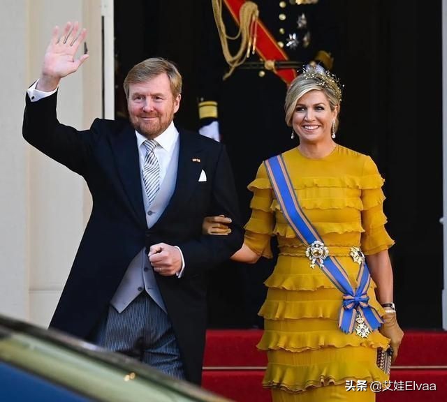 荷兰大公主被嘲讽胖,荷兰王后庆生