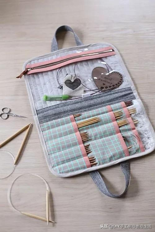 布艺收纳整理包,布艺收纳包制作教程