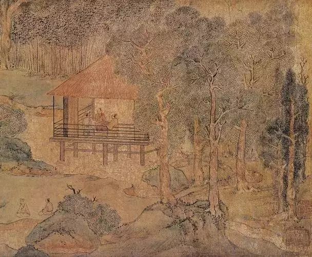 明代夏芷国画山水作品高清大图,明代100幅山水精品赏析第二辑