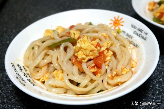 面食的各种家常做法拉条子,番茄鸡蛋炒拉条子正宗做法